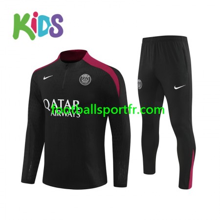 Paris Saint-Germain Enfant Ensemble Sweat d'entrainement Noir 2024-2025 Paris Saint-Germain Enfant Ensemble Sweat d'entrainement Noir 2024-2025